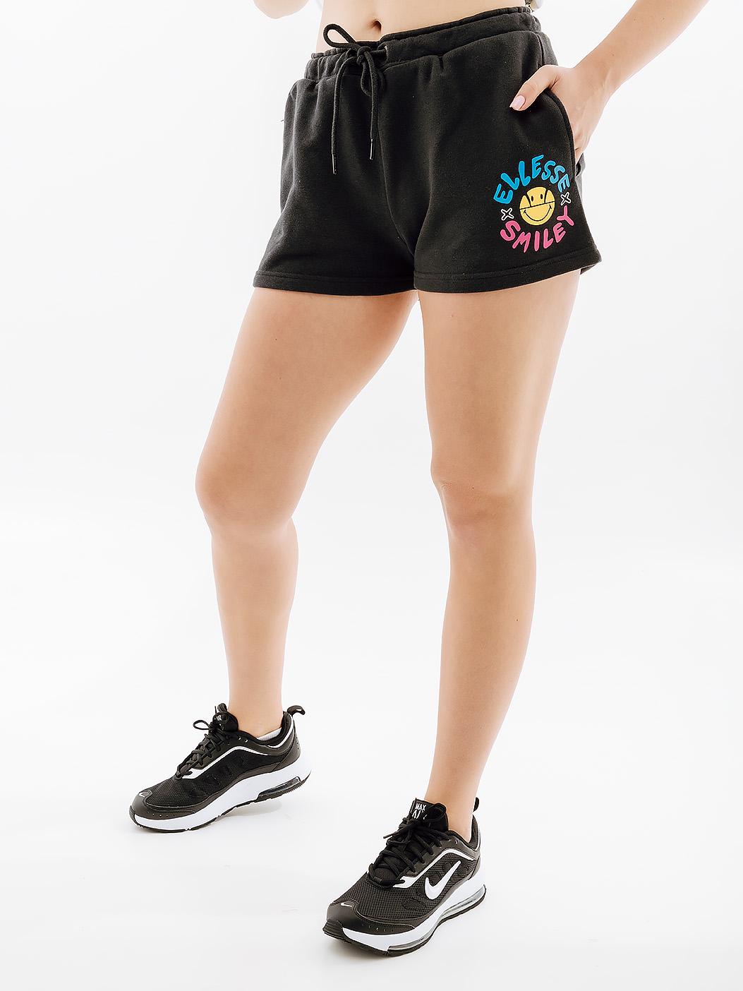 Шорти жіночі Ellesse x Smiley Jubalio Short S Сірий (SML13074-DARK-Grey S)