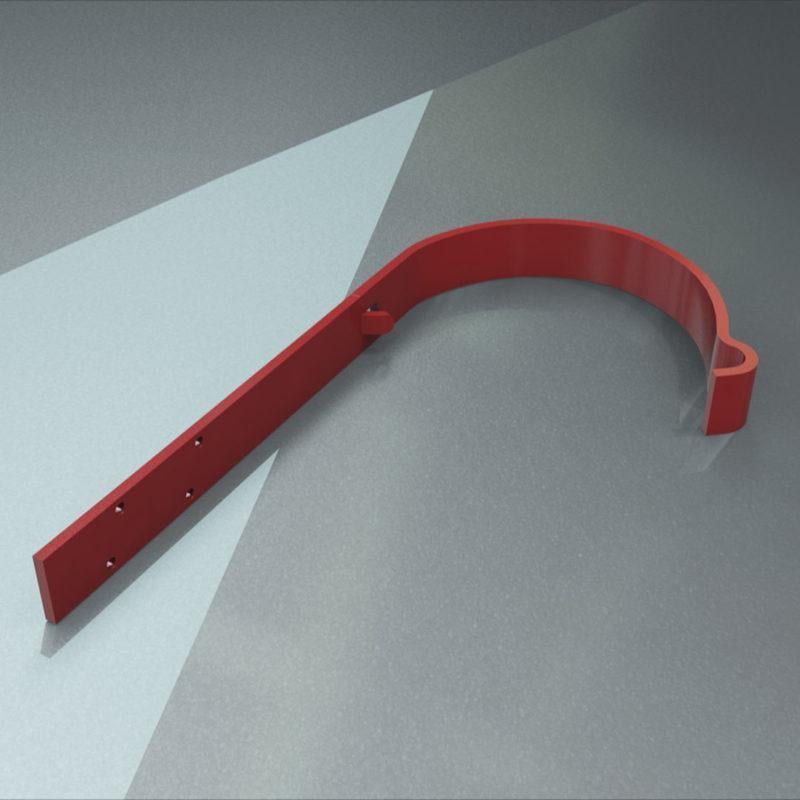 Крюк желоба Bryza L-210 125/90 (060017)