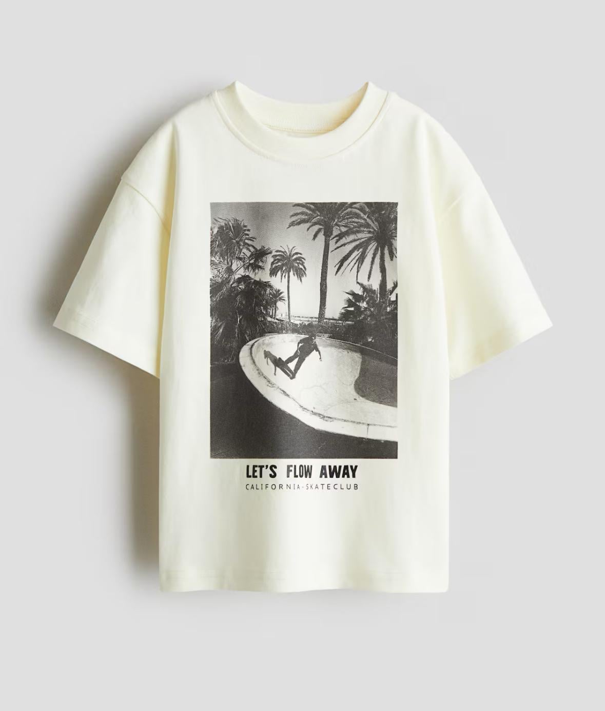 Футболка детская H&M 98-104 см Белый (108028)