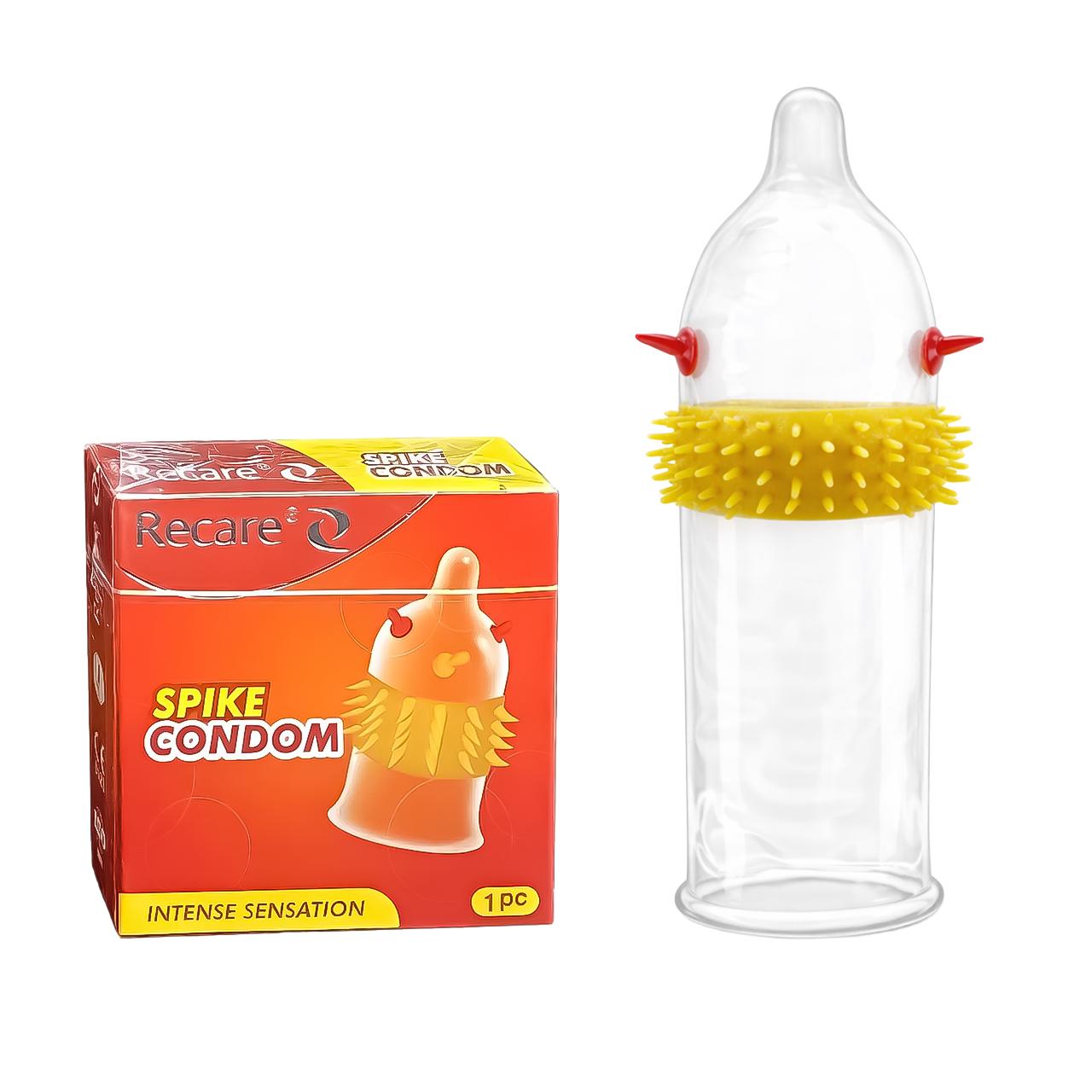 Набор презервативов с усиками Spike Condom Recare 6 шт. (27167008) - фото 5