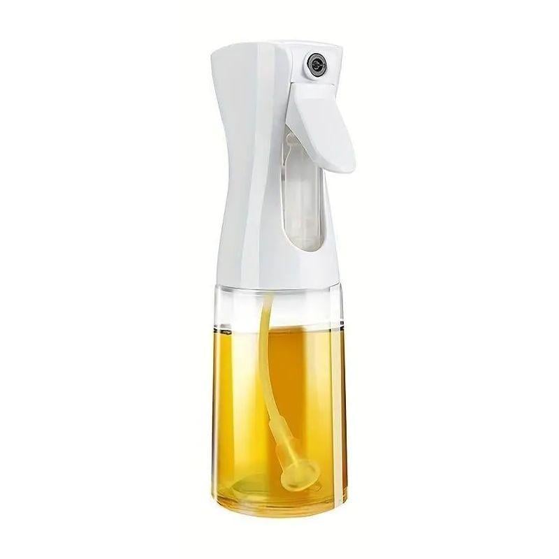Распылитель для масла и различных жидкостей ZL-065 стеклянный 200 мл Белый (205311-Whi)