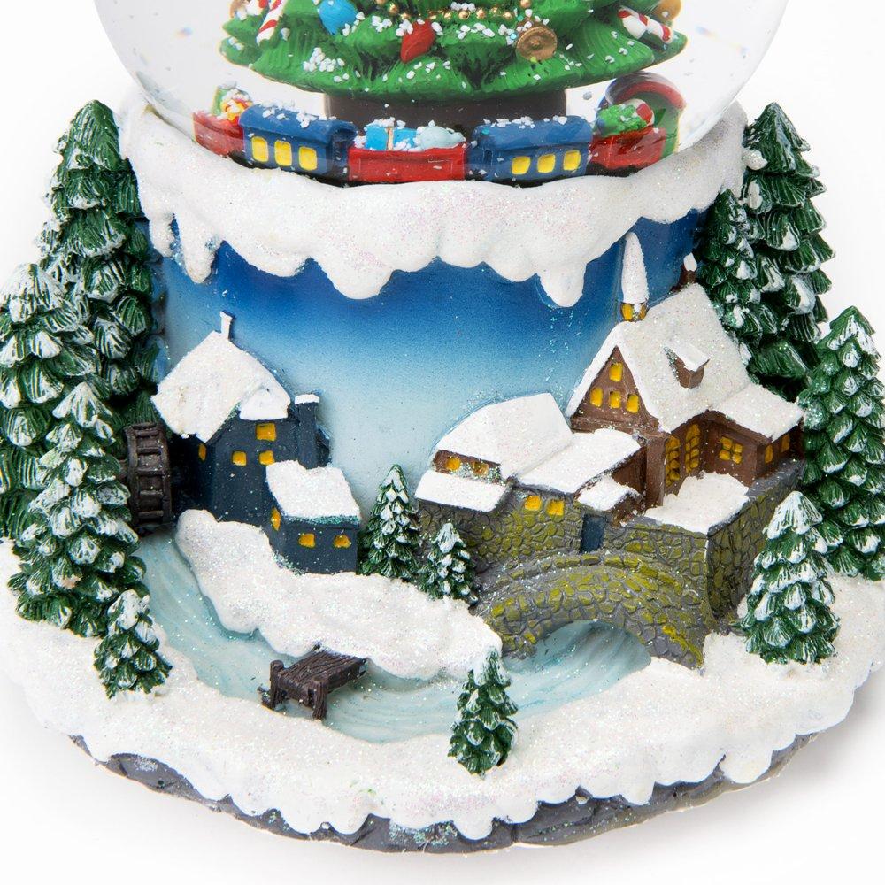 Снігова куля з музикою Lefard Святковий вечір 19,5 см (6016-008) - фото 2