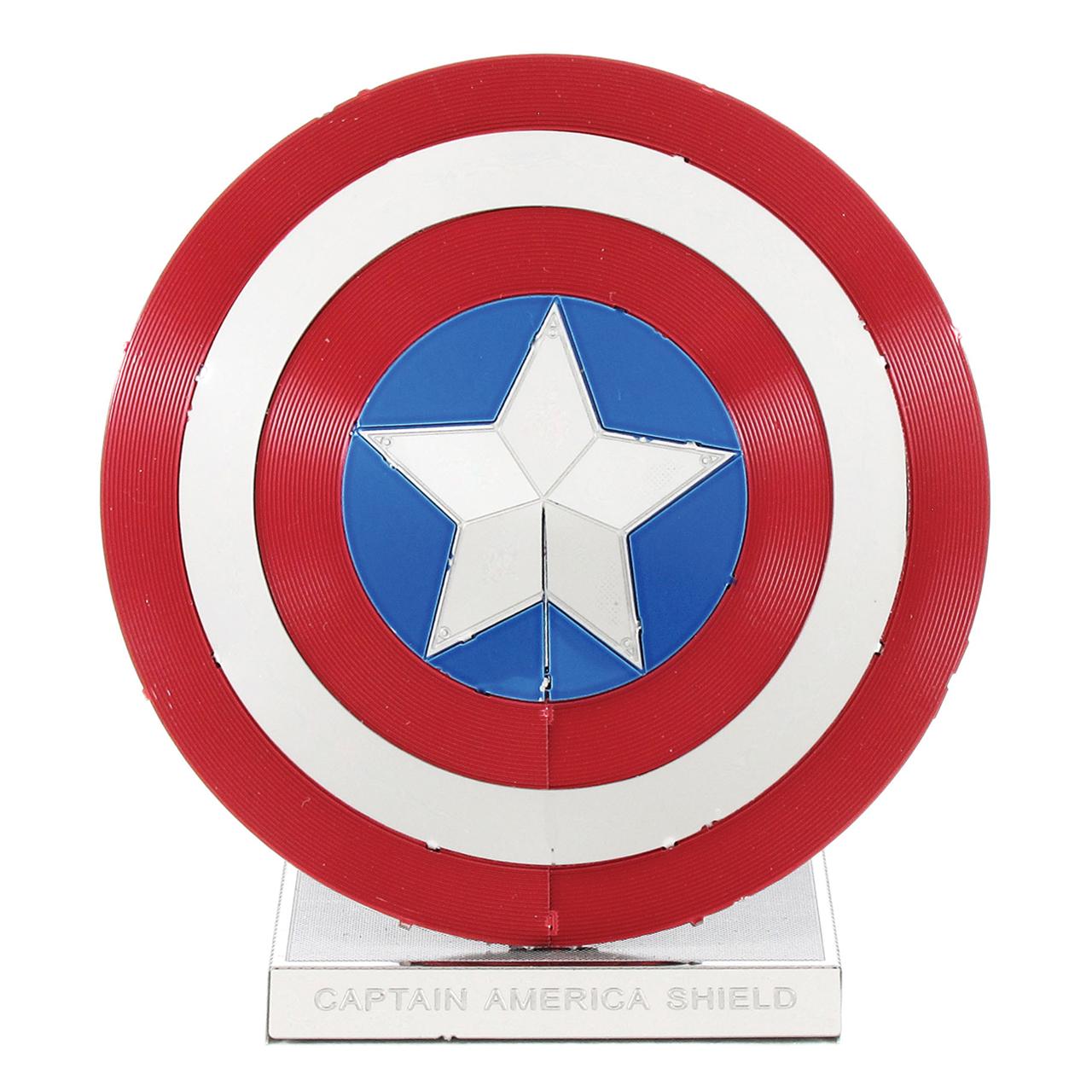 Металевий конструктор Metal Earth Marvel Captain America's Shield MMS321 (52560839)