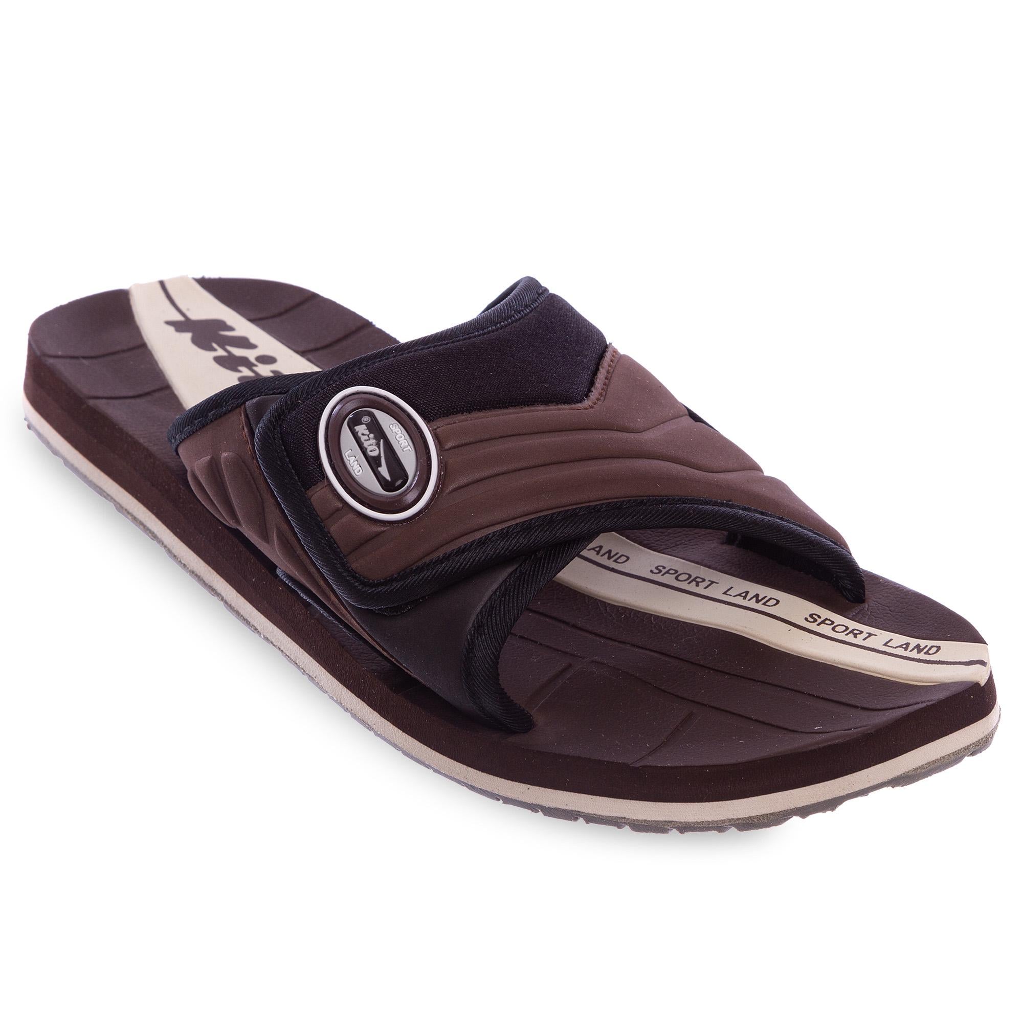 Шлепанцы мужские KITO р. 40 (EVCM9237-D.BROWN)