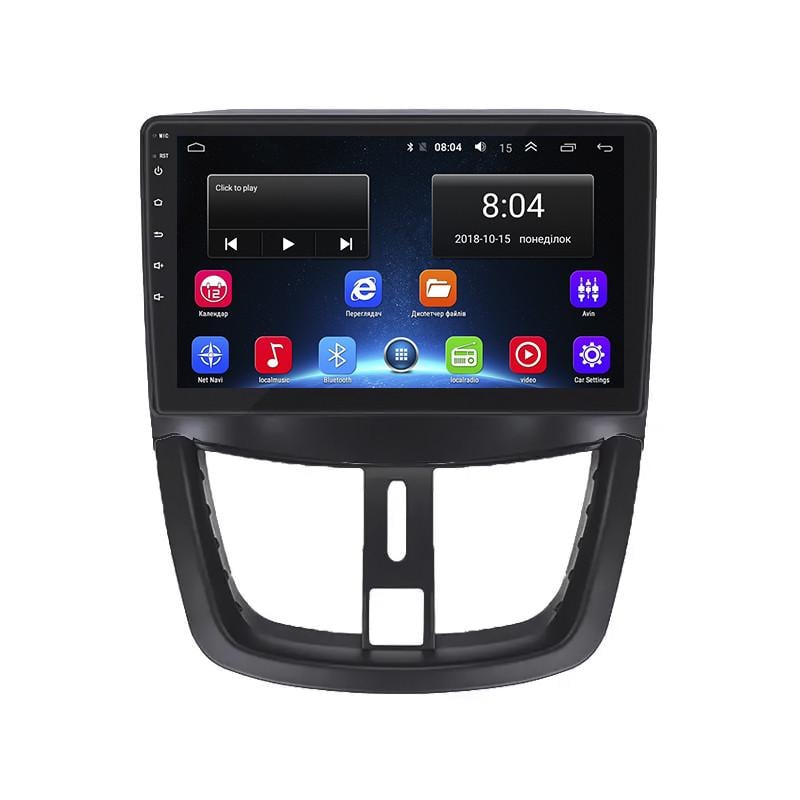 Магнитола штатная Lesko для Peugeot 207 I 2006-2009 9" 2/32Gb/Wi-Fi Optima GPS Android Магнитола штатная Lesko для Peugeot 207 I 2006-2009 9" 2/32Gb/Wi-Fi Optima GPS Android