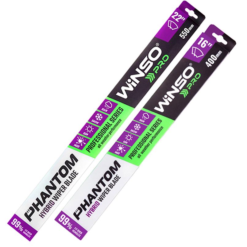 Комплект щеток стеклоочистителей гибридных Winso Pro Phantom для Renault Dokker с 2015