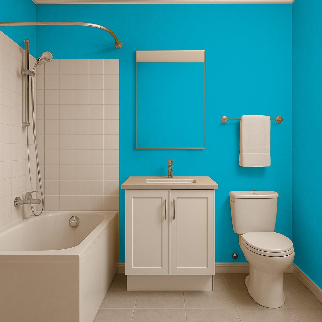 Краска для влажных помещений Skyline 1555-B10G 3 л Капель (686b90ace1a1ec59497f9de4) - фото 4