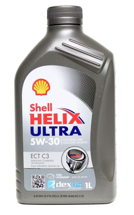Моторна олива SHELL Helix Ultra ECT C3 5W-30 1 л - фото 1 Моторна олива SHELL Helix Ultra ECT C3 5W-30 1 л - фото 1