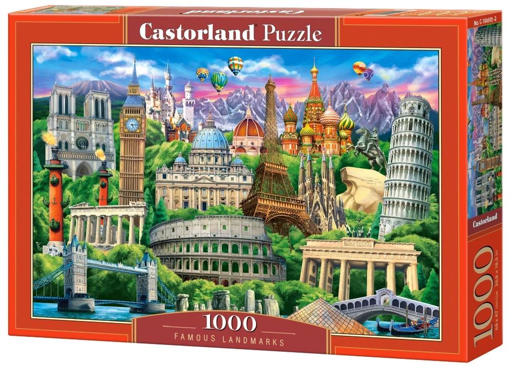 Пазл Castorland Известные места 1000 дет.