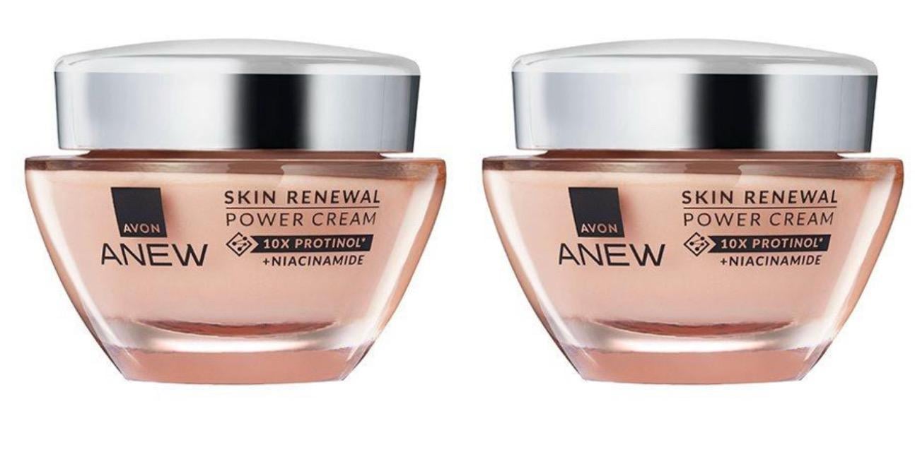 Крем для лица и шеи Avon Anew Энергия Протинола обновляющий 2x50 мл (AV15496)