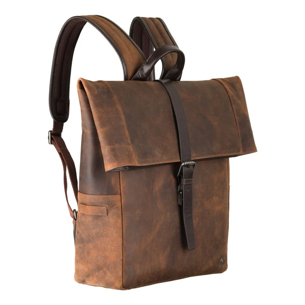 Міський рюкзак шкіряний Visconti TC90 Transporter 14" Havana Tan - фото 2 Міський рюкзак шкіряний Visconti TC90 Transporter 14" Havana Tan - фото 2