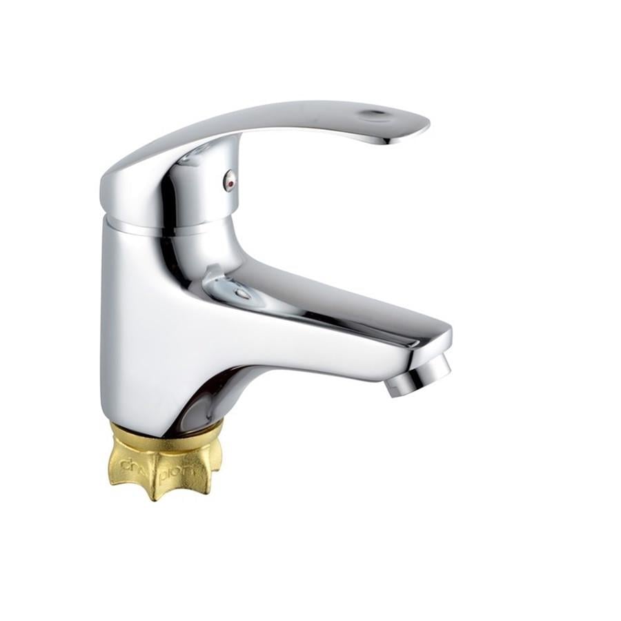 Смеситель для умывальника литой Champion Bit 001-135 гайка Хром (MI6367)