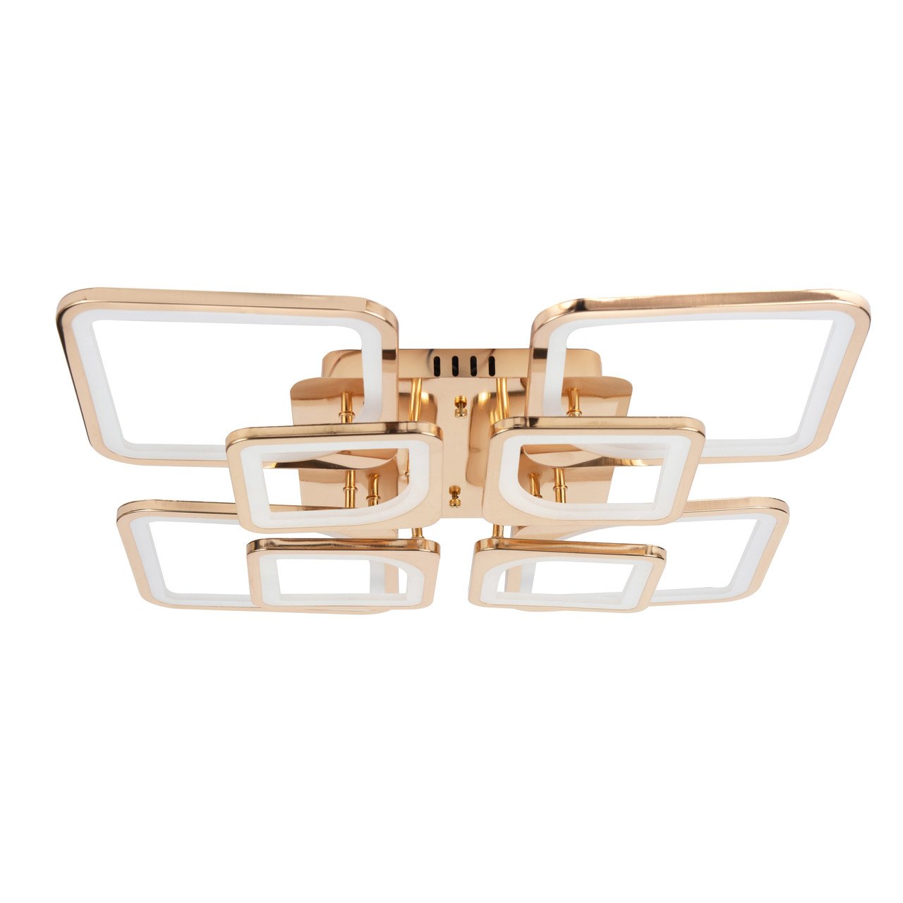 Люстра LED стельова Sunlight 5631/4+4 Gold