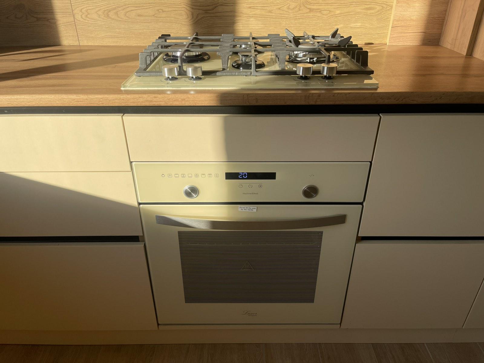 Варильна поверхня газова Luxor RG 650 Rustik Champagne SS з підставкою для Wok - фото 13