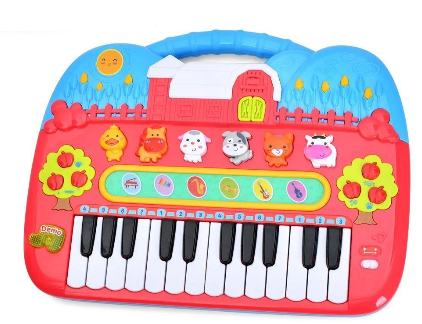 Интерактивное пианино Музыкальная ферма Infunbebe LS8877-AV