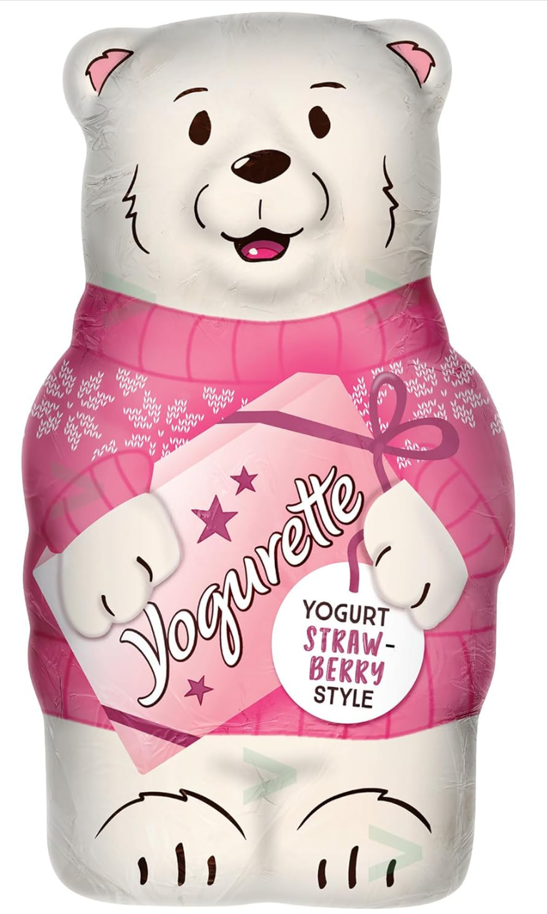 Шоколадне ведмежатко Ferrero Yogurette Polar Bear Strawberry 75 г (2419850986)