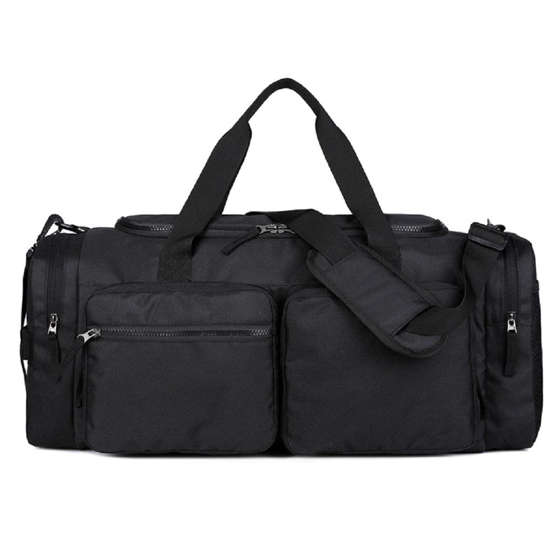 Сумка дорожная текстильная Royal Bag TB9-T-281A спортивная Черный (8169)