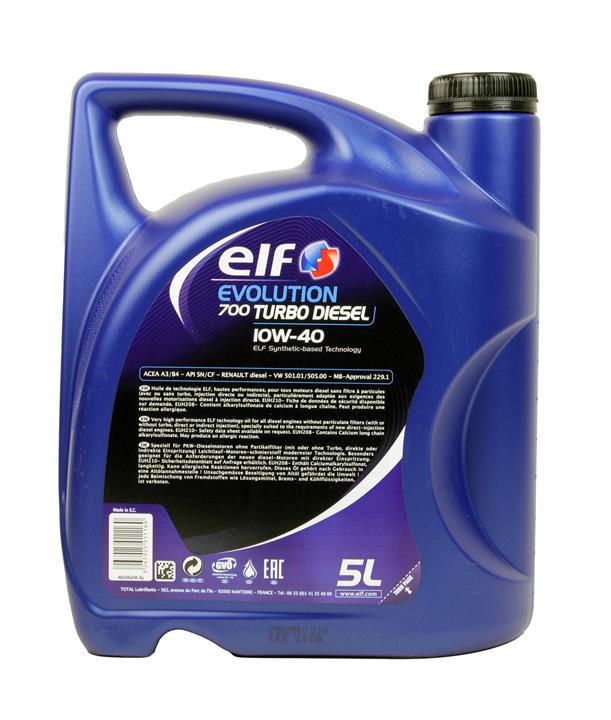Моторное масло Elf Evolution 700 Turbo Diesel 10W-40 5 л (102) - фото 2 Моторное масло Elf Evolution 700 Turbo Diesel 10W-40 5 л (102) - фото 2