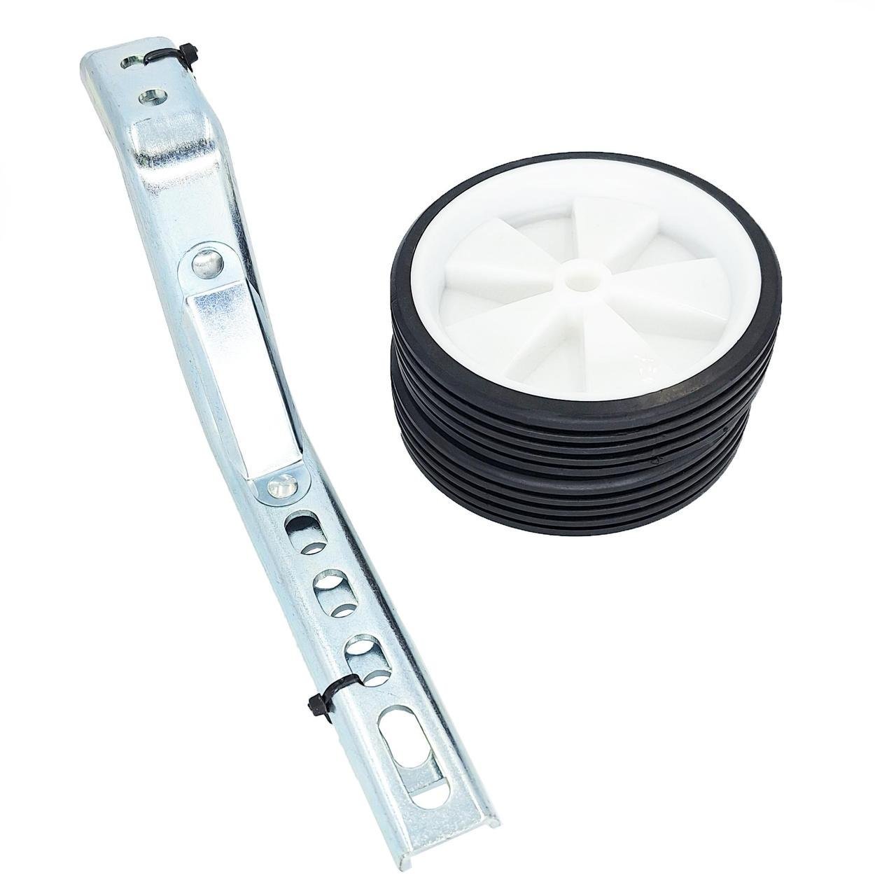 Колеса опорные для детского велосипеда 12-20" Черный с белым (G00006871) - фото 2 Колеса опорные для детского велосипеда 12-20" Черный с белым (G00006871) - фото 2