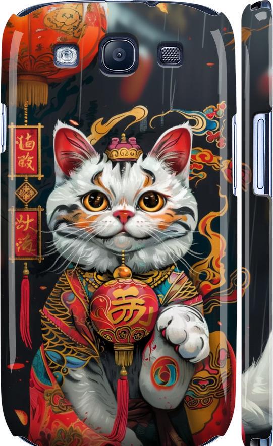 Чехол на Samsung Galaxy S3 Duos I9300i China Cat v2 (6135m-50-42517)