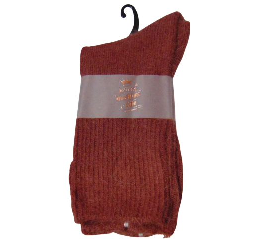 Носки с шерсти альпаки Корона 2551-14 р. 37-41 Терракотовый (1909720455)