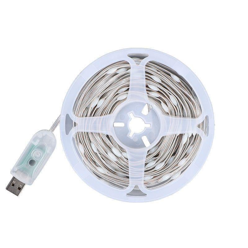 Лента-гирлянда музыкальная LED 10 м RGB с Bluetooth и микрофоном (9609)