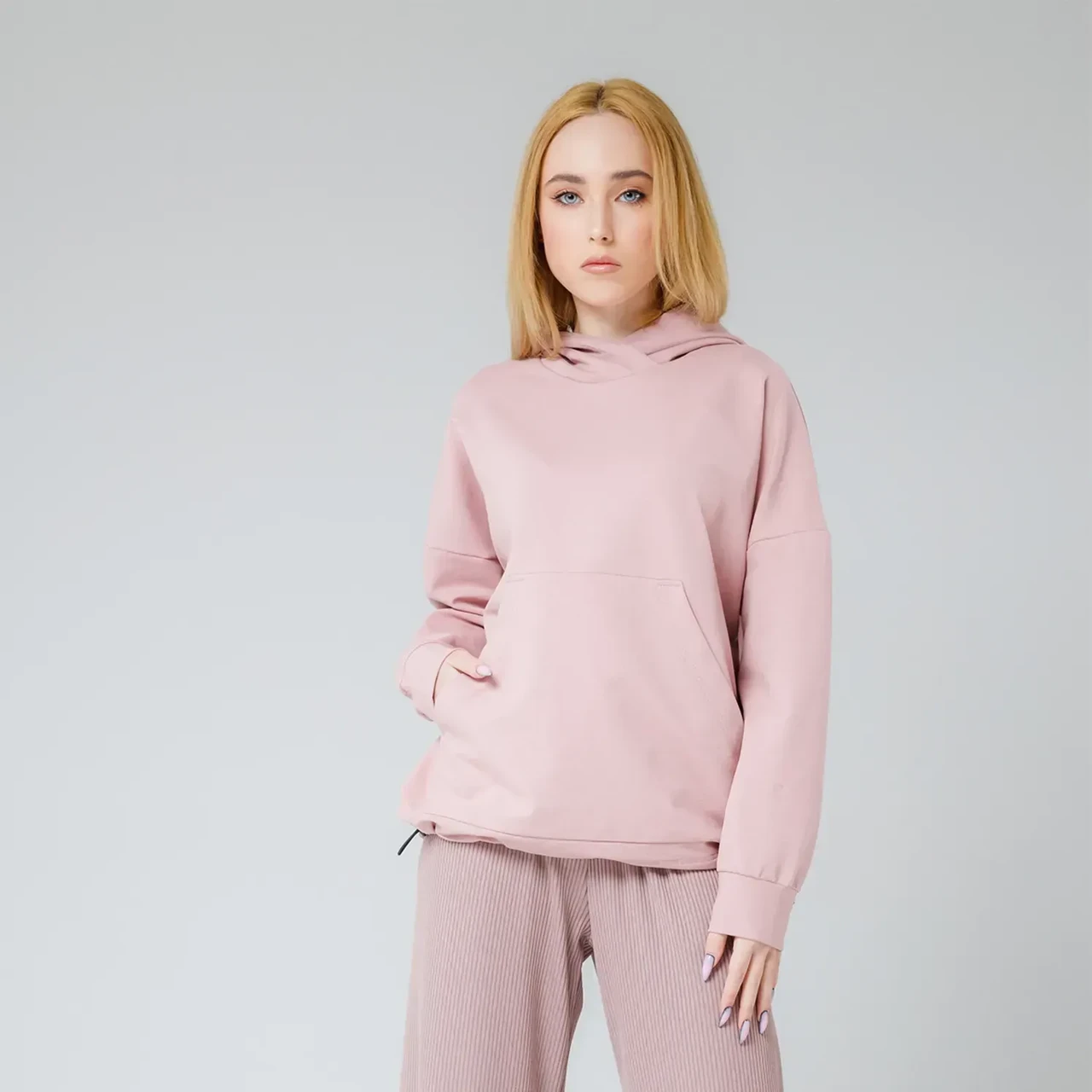 Худи для девочки OV2U 128 см Розовый (30639920)