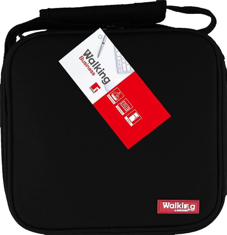 Ланч-бокс Bergner Delicacy Lunch 5 пр. в сумке Черный 23х22х13,5 см (BG-3652-BK)