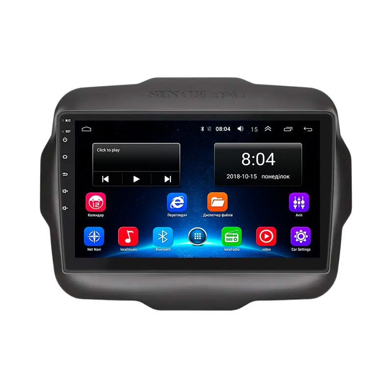 Магнитола штатная Lesko 9" для Jeep Renegade I 2014-2019 2/32Gb Wi-Fi GPS Base Магнитола штатная Lesko 9" для Jeep Renegade I 2014-2019 2/32Gb Wi-Fi GPS Base