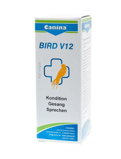 Капли для попугаев Canina BIRD V12 мультивитамин 25 мл (410514 О) Капли для попугаев Canina BIRD V12 мультивитамин 25 мл (410514 О)