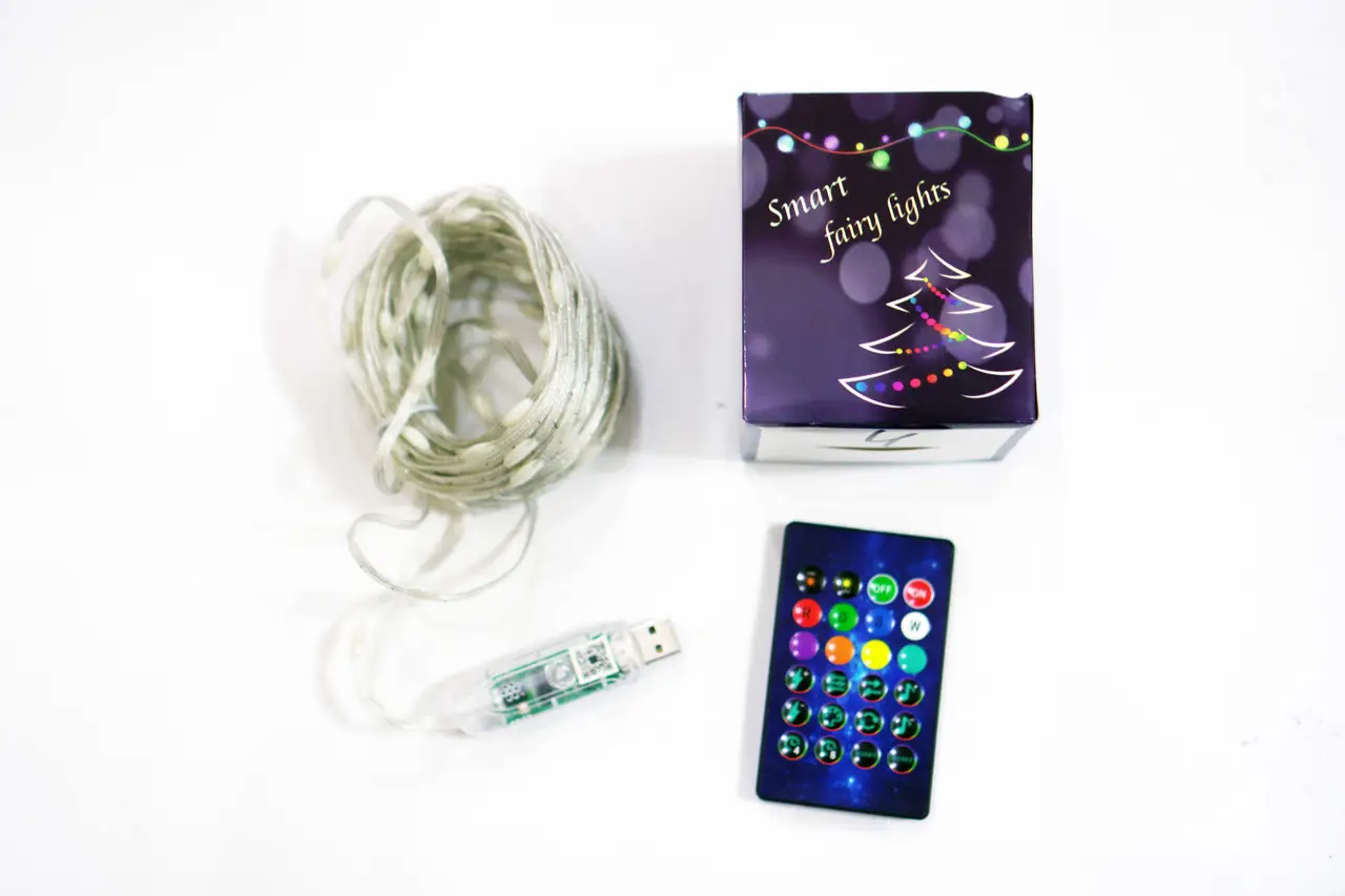 Гірлянда Крапля Роси USB RGB Bluetooth з пультом 10 м (22514761) - фото 13