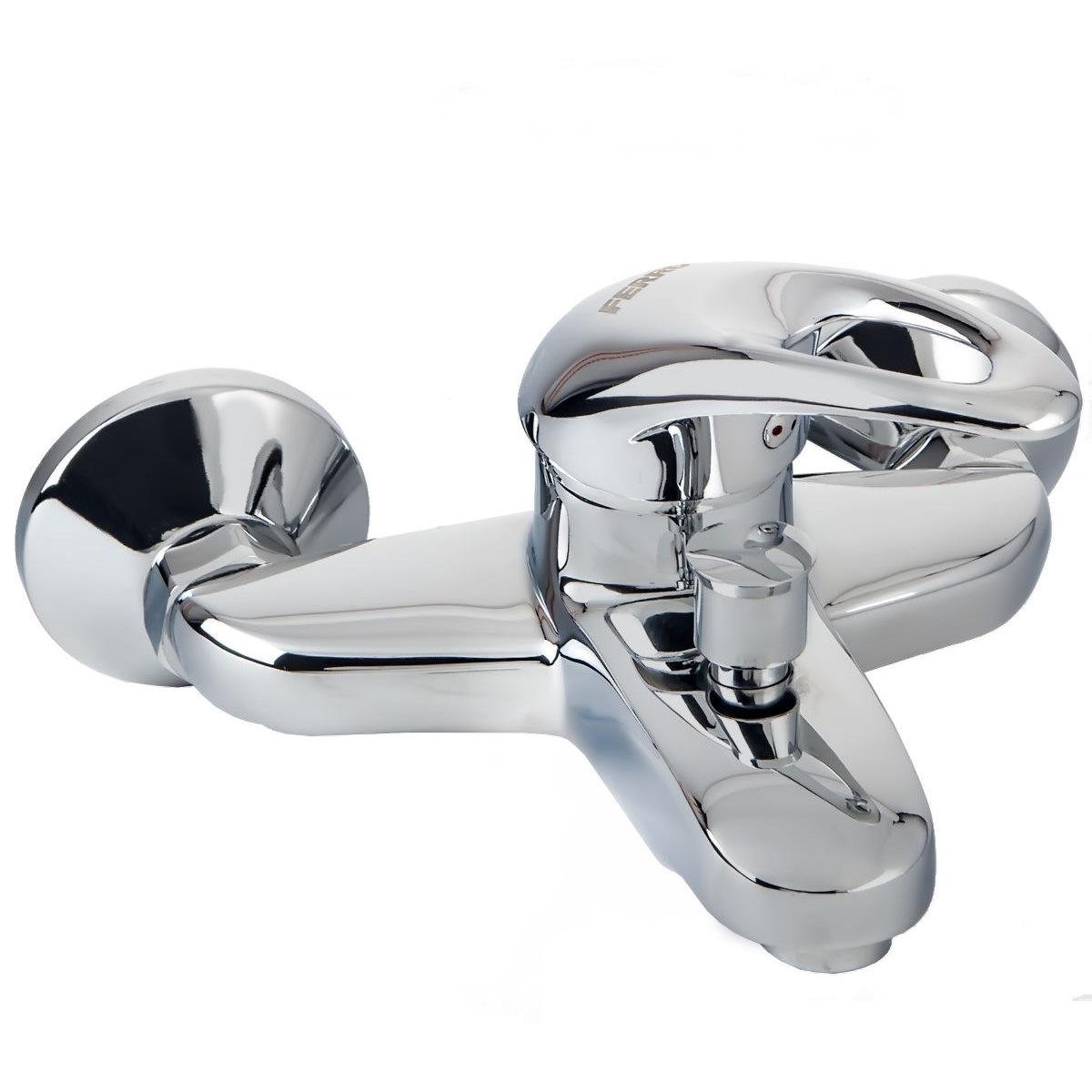 Смеситель для ванны Ferro Ibiza BIB11 однорычажный Хром (175015)