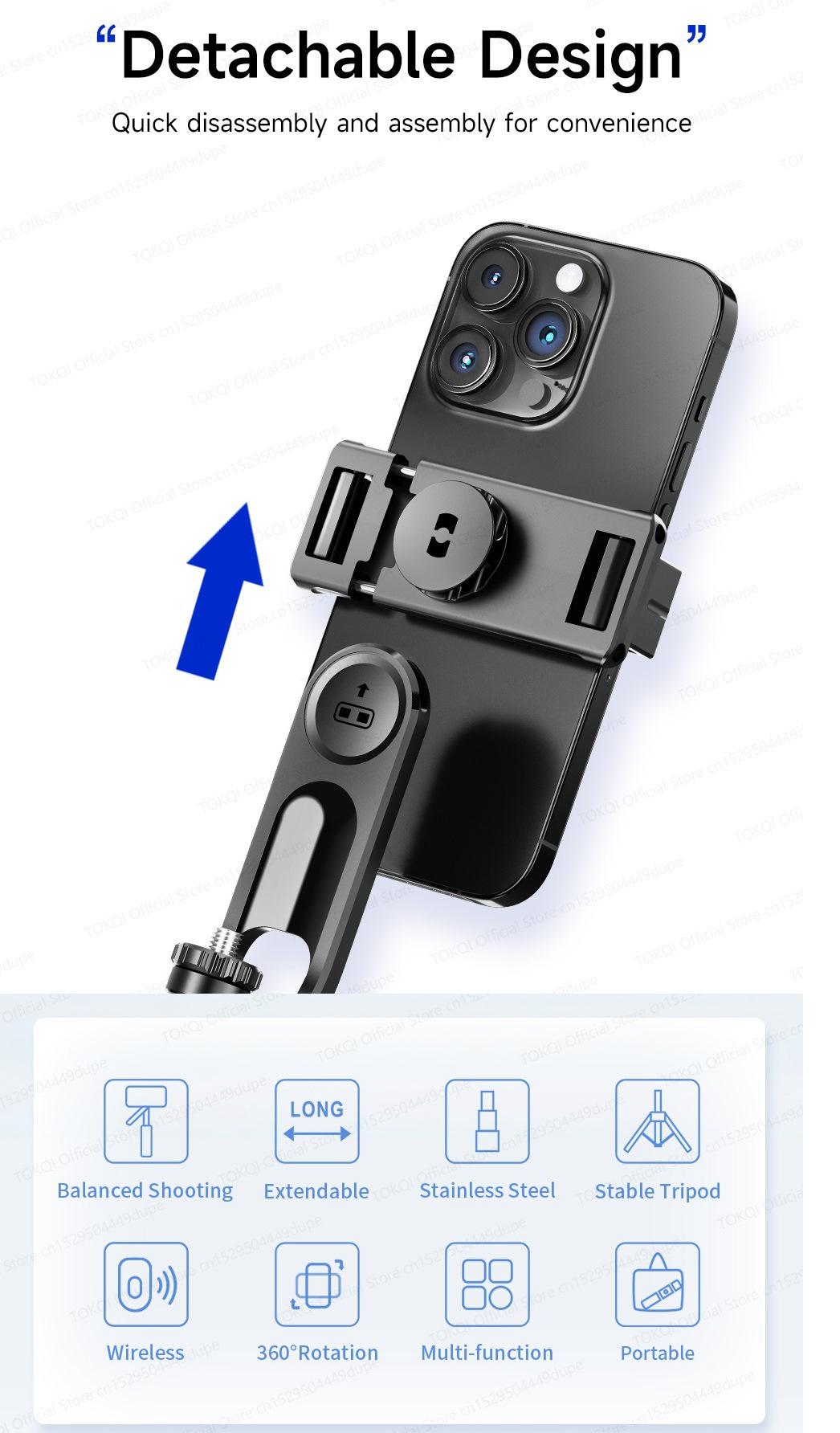 Штатив з пультом UKC F16 (26819095) - фото 9 Штатив з пультом UKC F16 (26819095) - фото 9