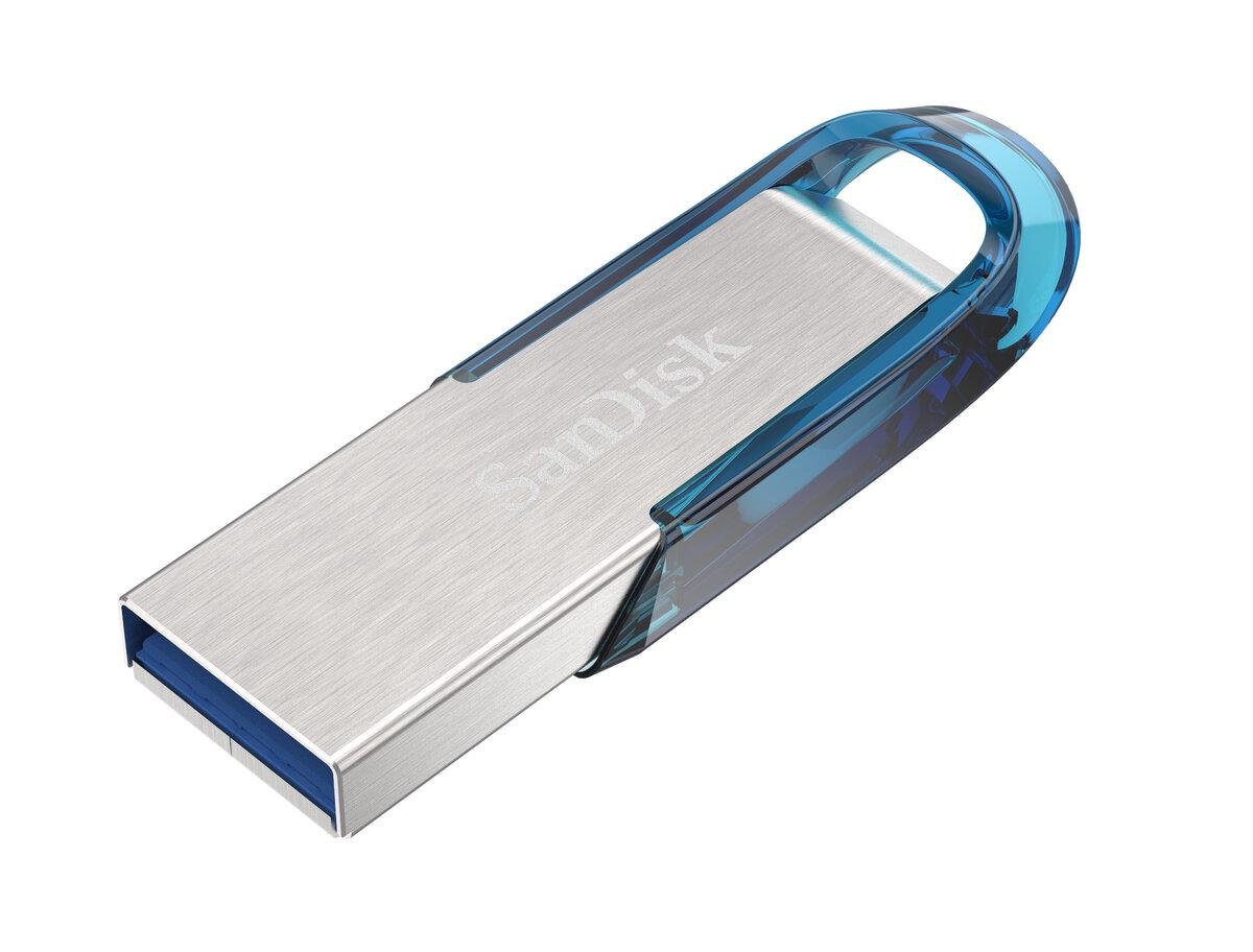 Флеш-память SanDisk Ultra Flair 64 Гб Blue (SDCZ73-064G-G46B)