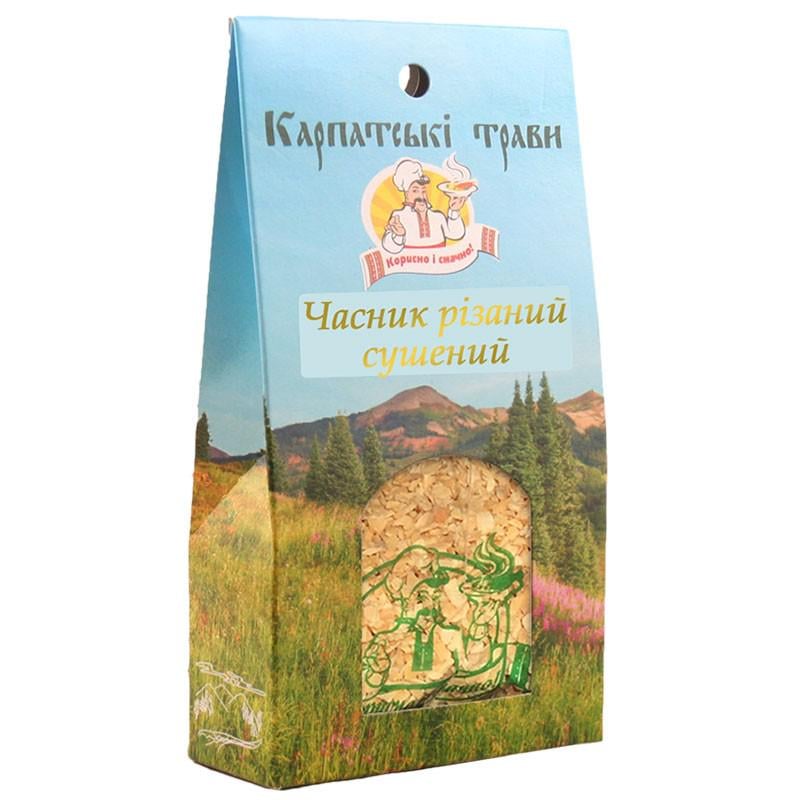 Приправа Часник різаний Огородник сушений 30 г