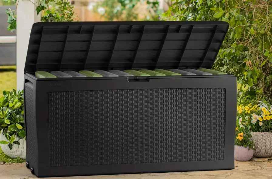 Сундук Keter Samoa Rattan Box 270L Grafit (2813_tehnNM) - фото 3