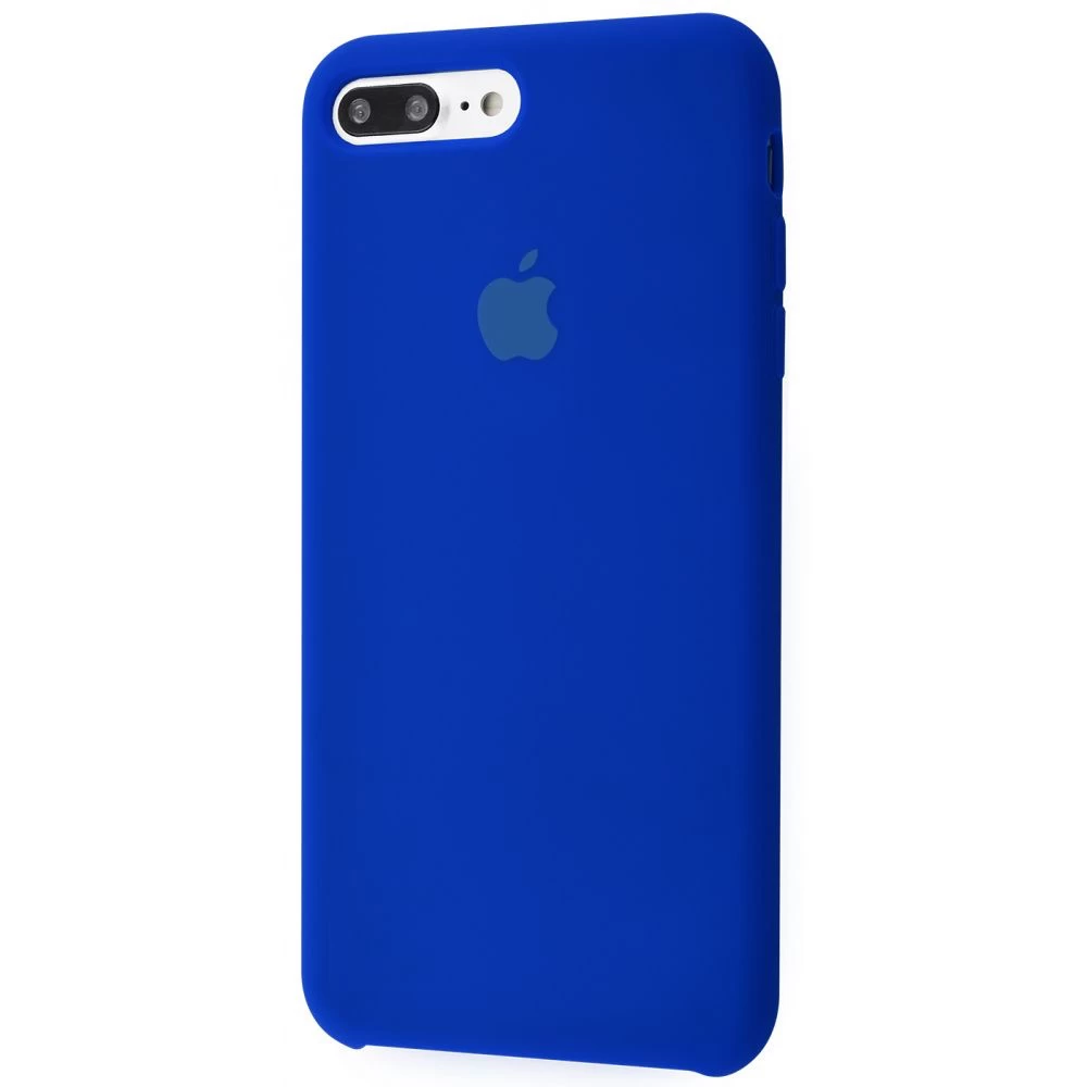 Силиконовый Чехол Накладка Silicone Case для iPhone 8 Plus/7 Plus Shiny Blue