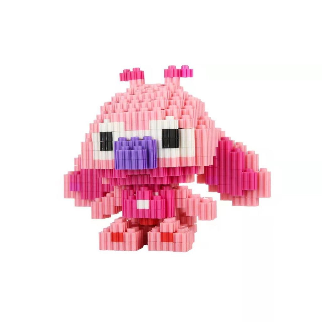 Конструктор дитячий Magic Blocks 3D Стіч Ангел складені вушка 9 см/337 дет. Рожевий (1000-ZB-634) - фото 1 Конструктор дитячий Magic Blocks 3D Стіч Ангел складені вушка 9 см/337 дет. Рожевий (1000-ZB-634) - фото 1