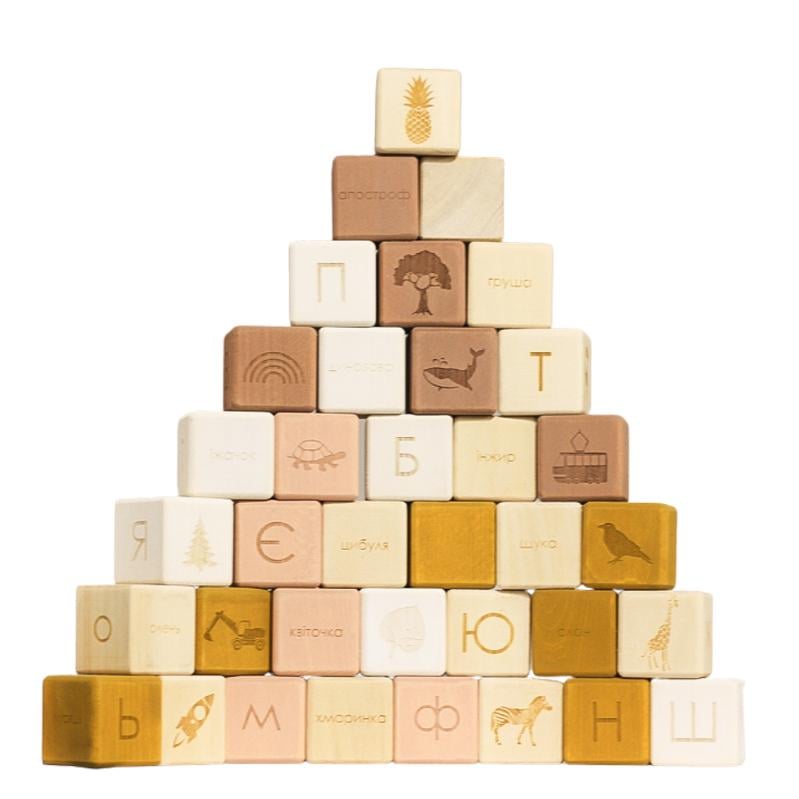 Набор кубиков Украинский алфавит (Lam101163)