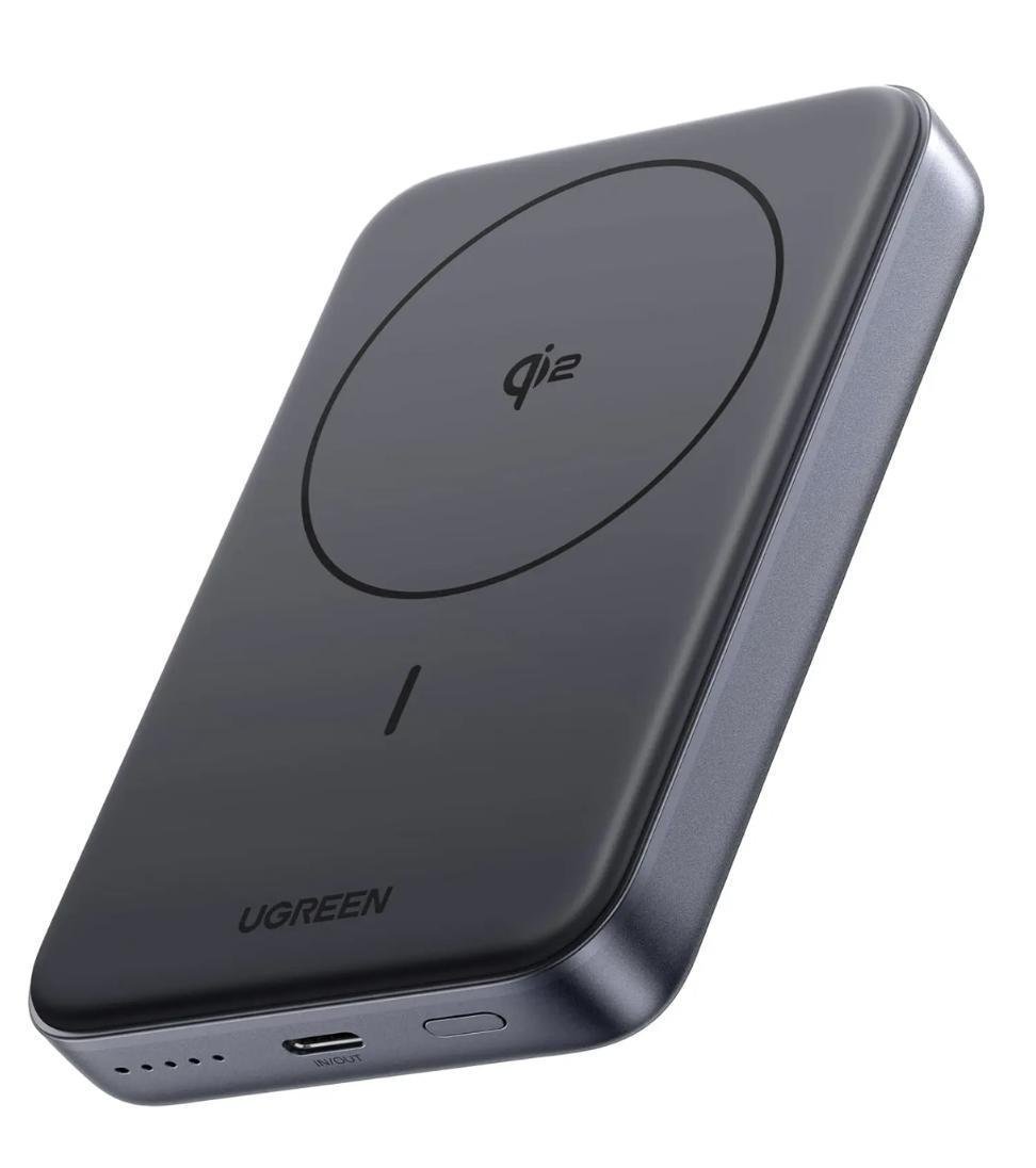 Повербанк UGREEN 10000 mAh MagSafe Magnetic Qi2 15W Wireless (2469575349)