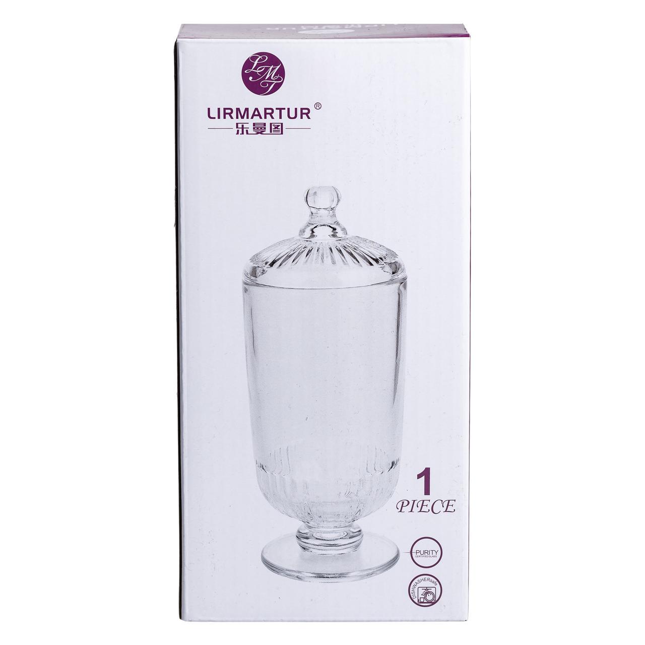 Цукерниця з кришкою скляна 10 см - фото 5 Цукерниця з кришкою скляна 10 см - фото 5