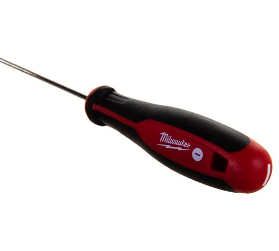 Магнітна викрутка з тригранною рукояткою Milwaukee SL 0,5x3x150 (4932471776) - фото 2 Магнітна викрутка з тригранною рукояткою Milwaukee SL 0,5x3x150 (4932471776) - фото 2