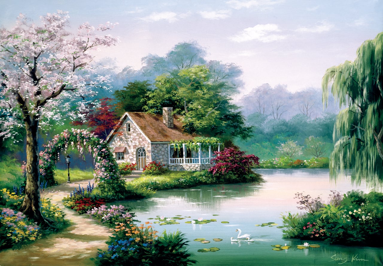 Пазл Anatolian Беседка с домом 260 элементов