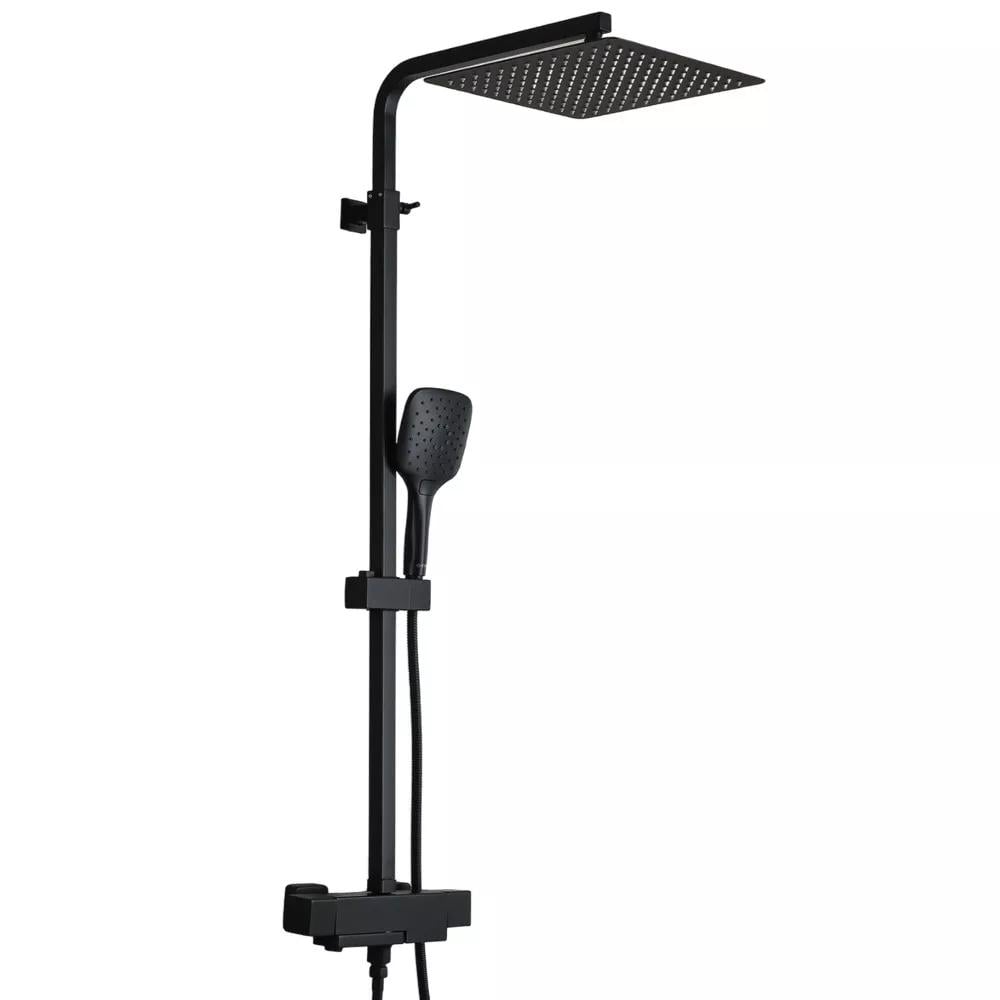 Душевая система с термостатом Gappo G2417-60 Черный (132428)