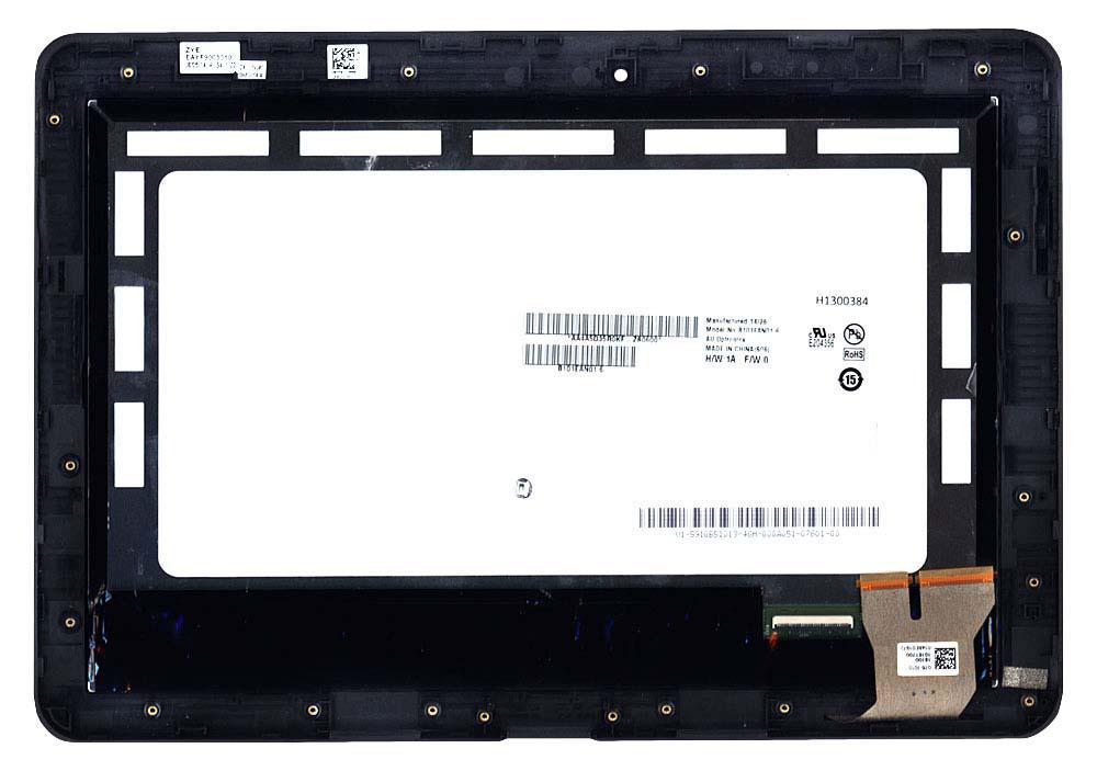 Матрица с тачскрином для планшета Asus Eee Pad Transformer Pad TF103CG V1 с рамкой Черный