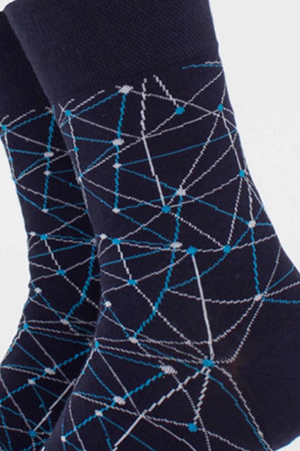 Носки мужские хлопчатобумажные Giulia MS3 BASIC 2402 р. 39/41 Navy (27068047) - фото 3 Носки мужские хлопчатобумажные Giulia MS3 BASIC 2402 р. 39/41 Navy (27068047) - фото 3