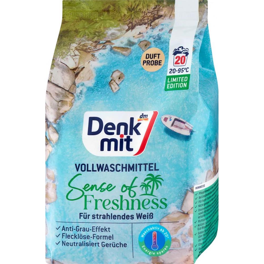 Пральний порошок Denkmit Vollwaschmittel Sence of Freshness для білої білизни 1,3 кг (27436683)