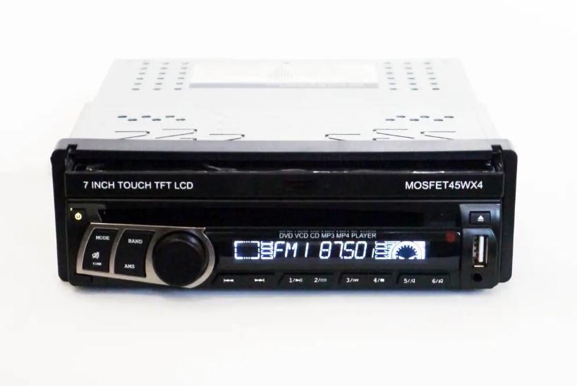 Автомагнитола 1DIN 712 DVD/USB/Bluetooth (17526)