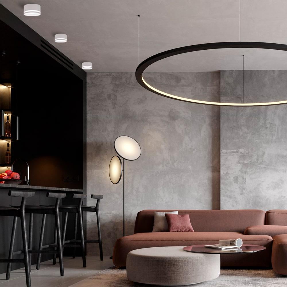 Накладний світильник Ardero ML406 під лампу Білий - фото 2 Накладний світильник Ardero ML406 під лампу Білий - фото 2