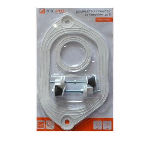 Прокладки для бачка унитаза KK Pol KPL/520 резиновые с креплением (KPL/520)